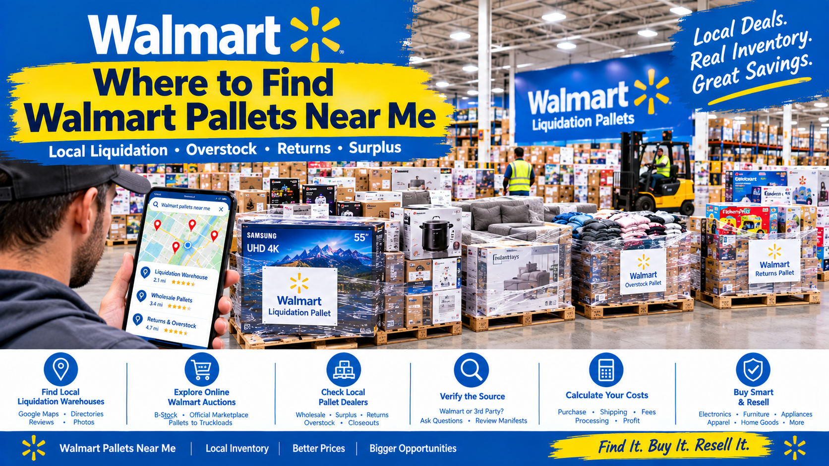 Where to Find Walmart Pallets Near Me